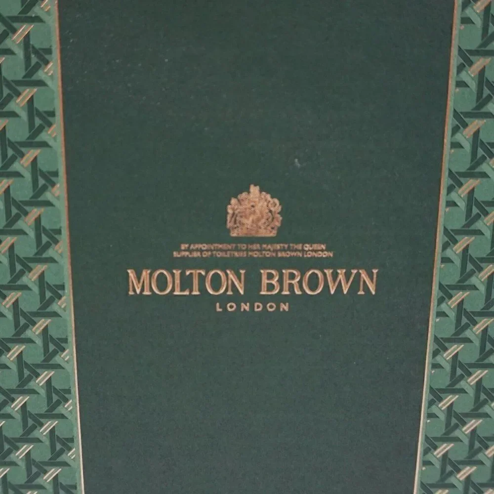 Molton Brown Toiletries London Empty Gift Box Black Pepper Collection